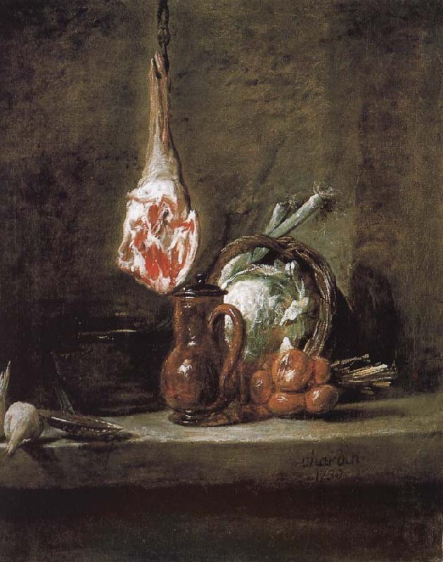 Jean Baptiste Simeon Chardin Still there is the lamb oil painting picture